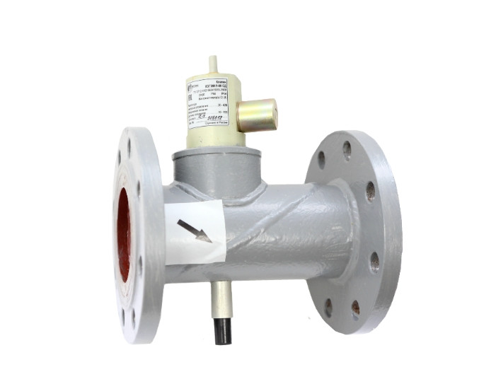 Клапан запорный газовый электромагнитный КЗГЭМ-У DN 100